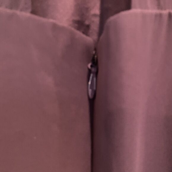 Azazie C Sarah Sangria Purple A-Line Halter Neck Chiffon Dress Bridesmaid Gown - Picture 12 of 16